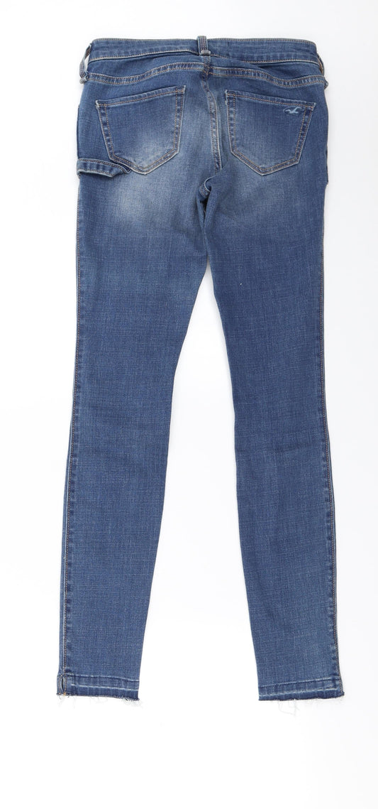Hollister Womens Blue Straight Jeans Size 24 in L27 in