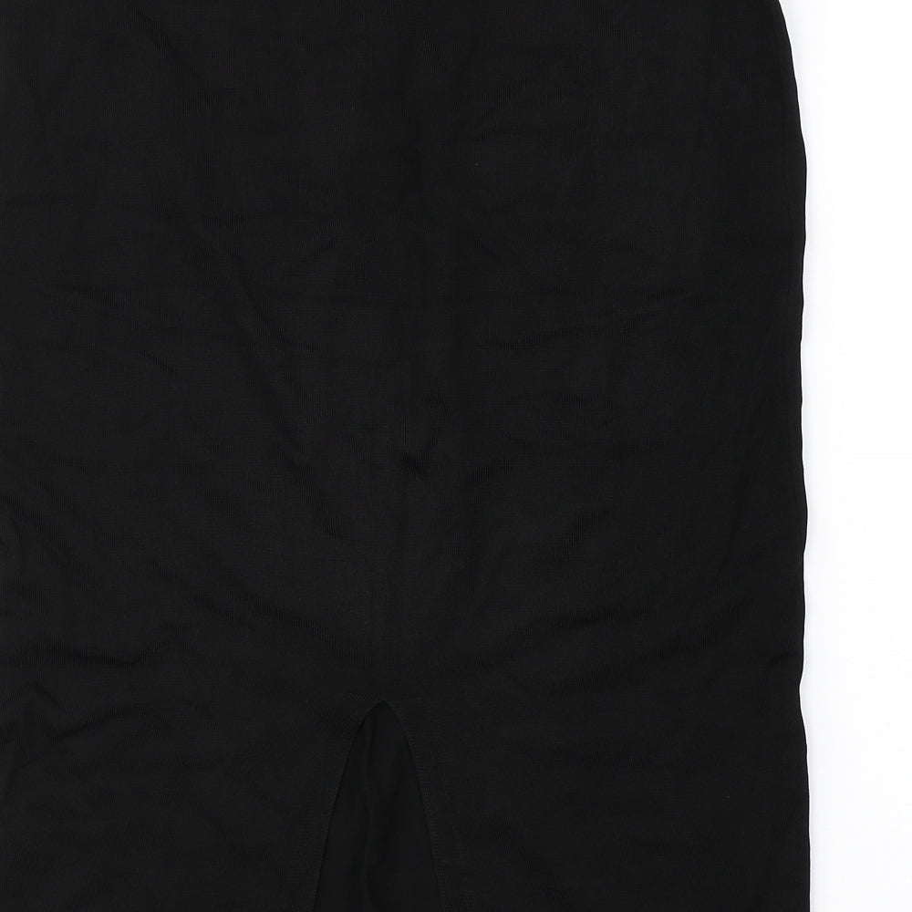 H&M Womens Black A-Line Skirt Size M