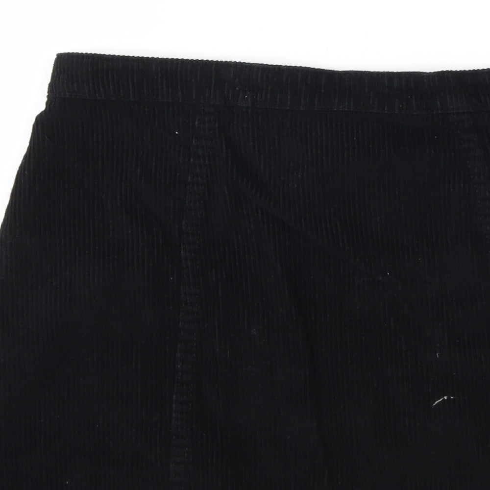Womens UK Size 8 Denim & Co. Mini Corduroy Skirt