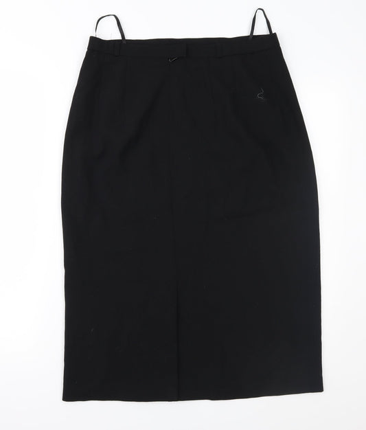 Basler Womens Black   Straight & Pencil Skirt Size 30 in