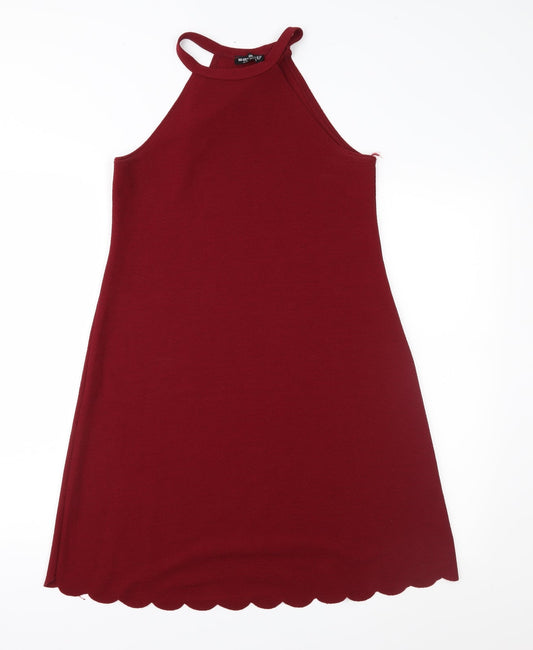 Select Womens Red A-Line Size 10