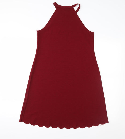 Select Womens Red A-Line Size 10