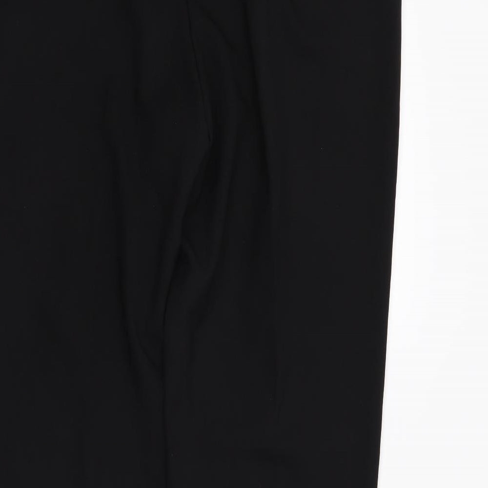 George Womens Black Trousers Size 14 L27 in