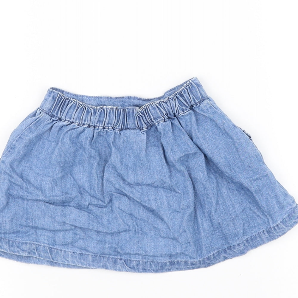 NEXT Girls Blue A-Line Skirt Size 6-9 Months