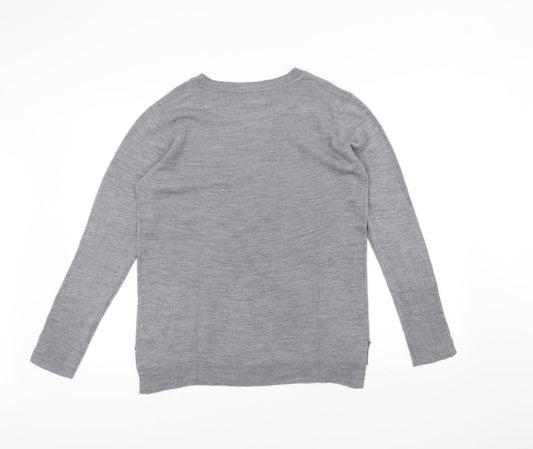 Primark Womens Grey Pullover Jumper Size S