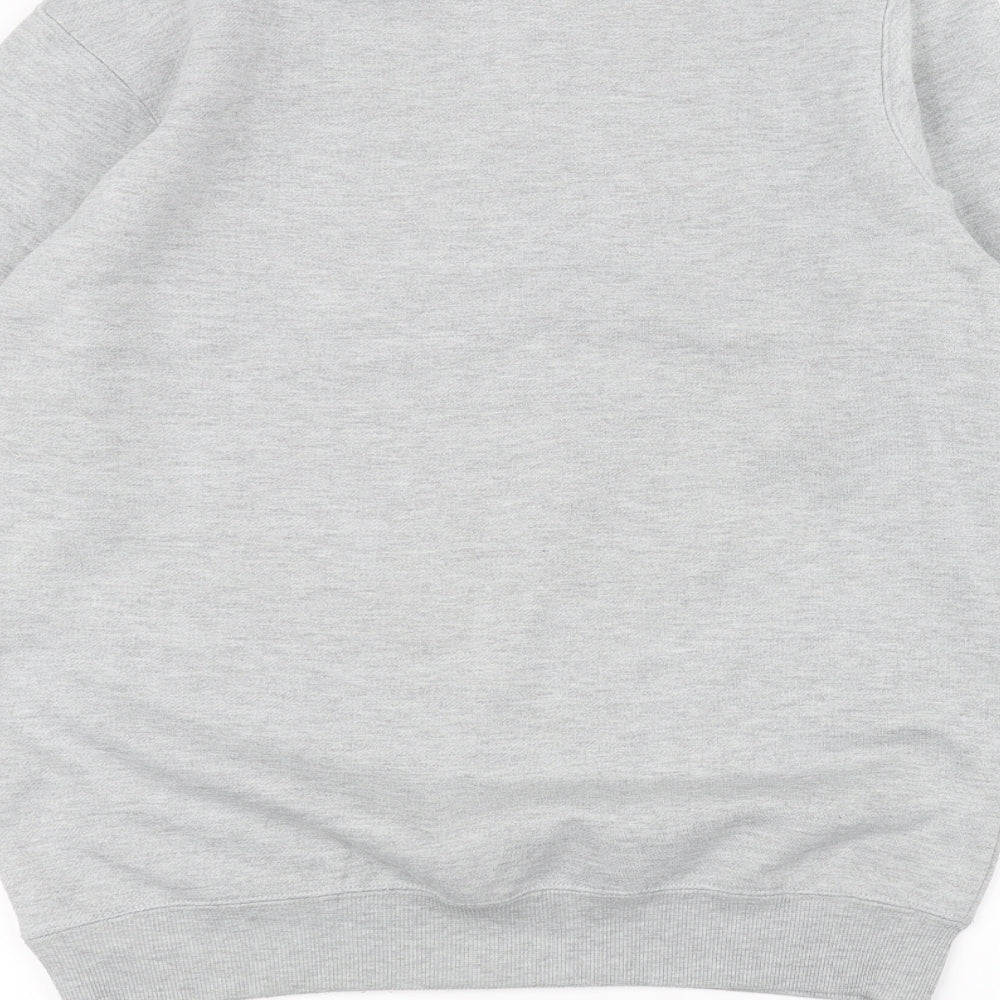 Lee Cooper Mens Grey Pullover Jumper Size S