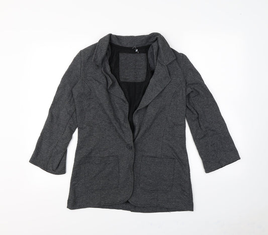 Womens UK Size 8 Denim & Co. Grey Jacket