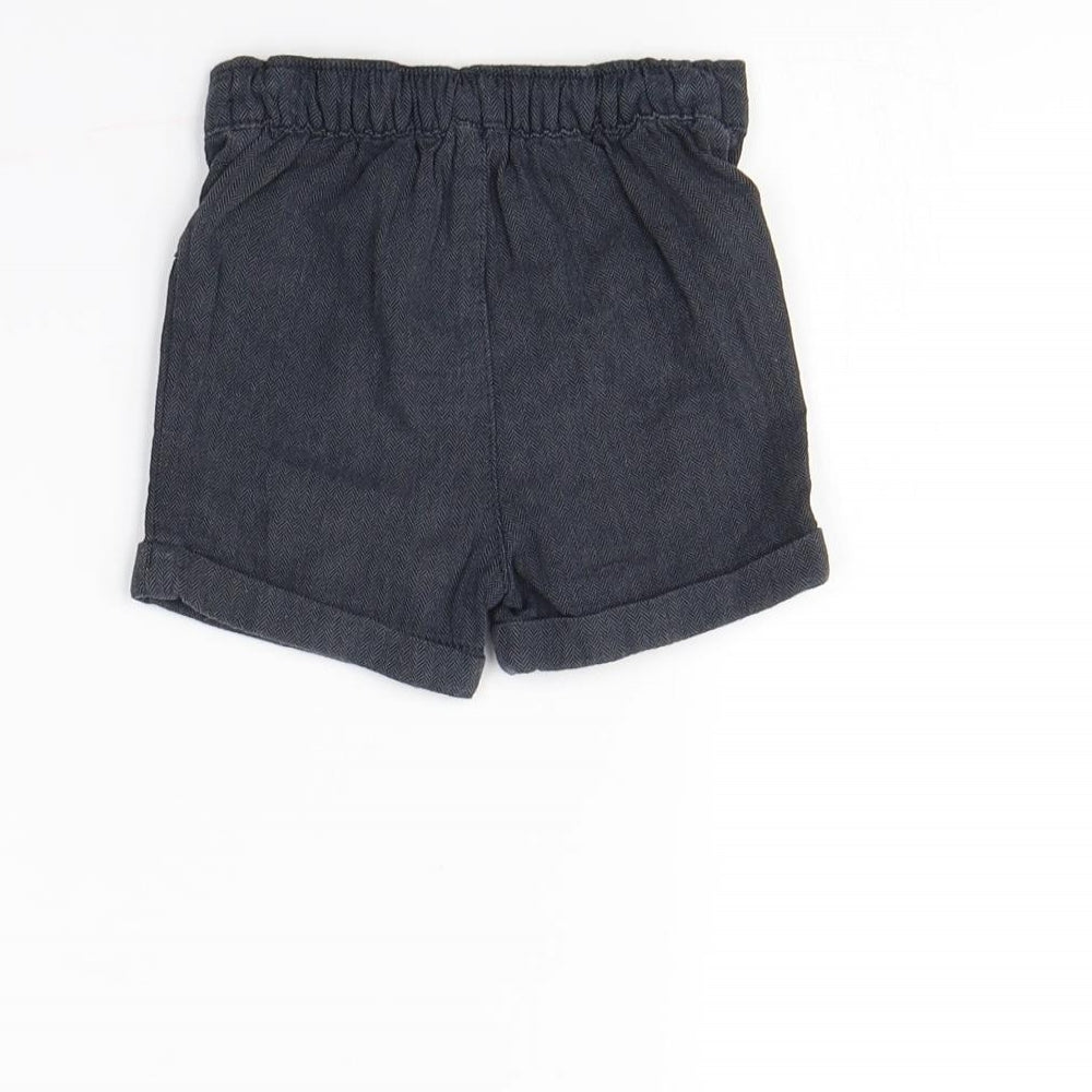George Boys Blue Sweatpants Trousers Size 6-9 Months