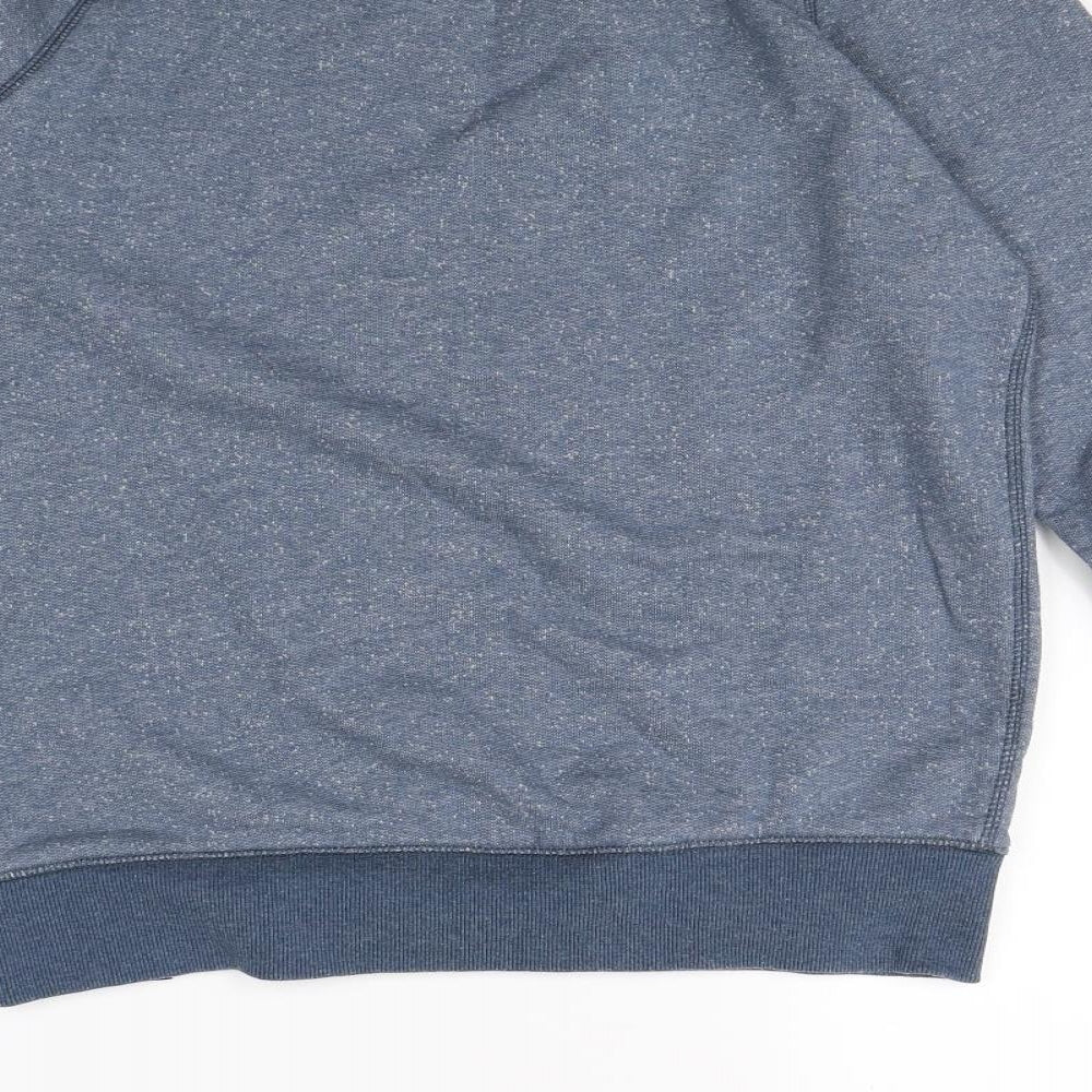 Easy Mens Blue Pullover Jumper Size S