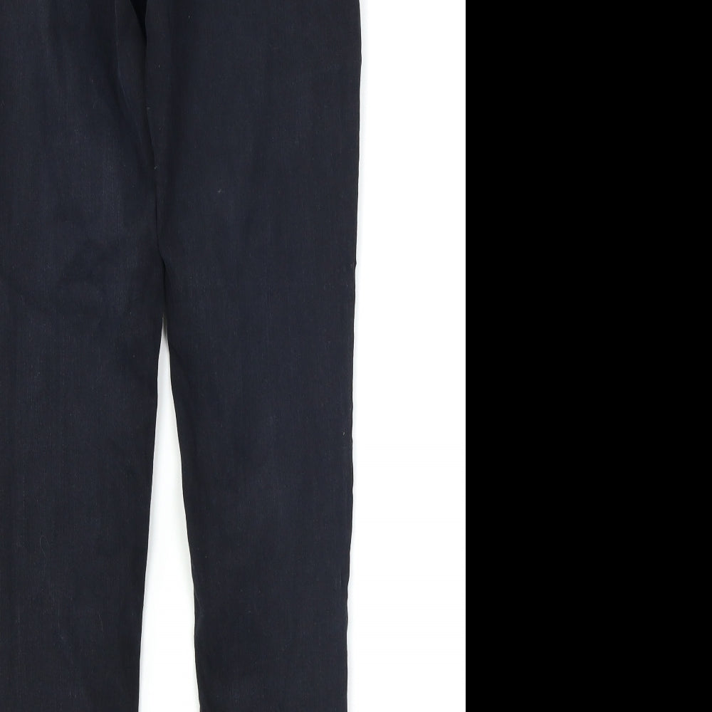 Topshop Womens Black Denim Skinny Jeans Size 28 in L26 in