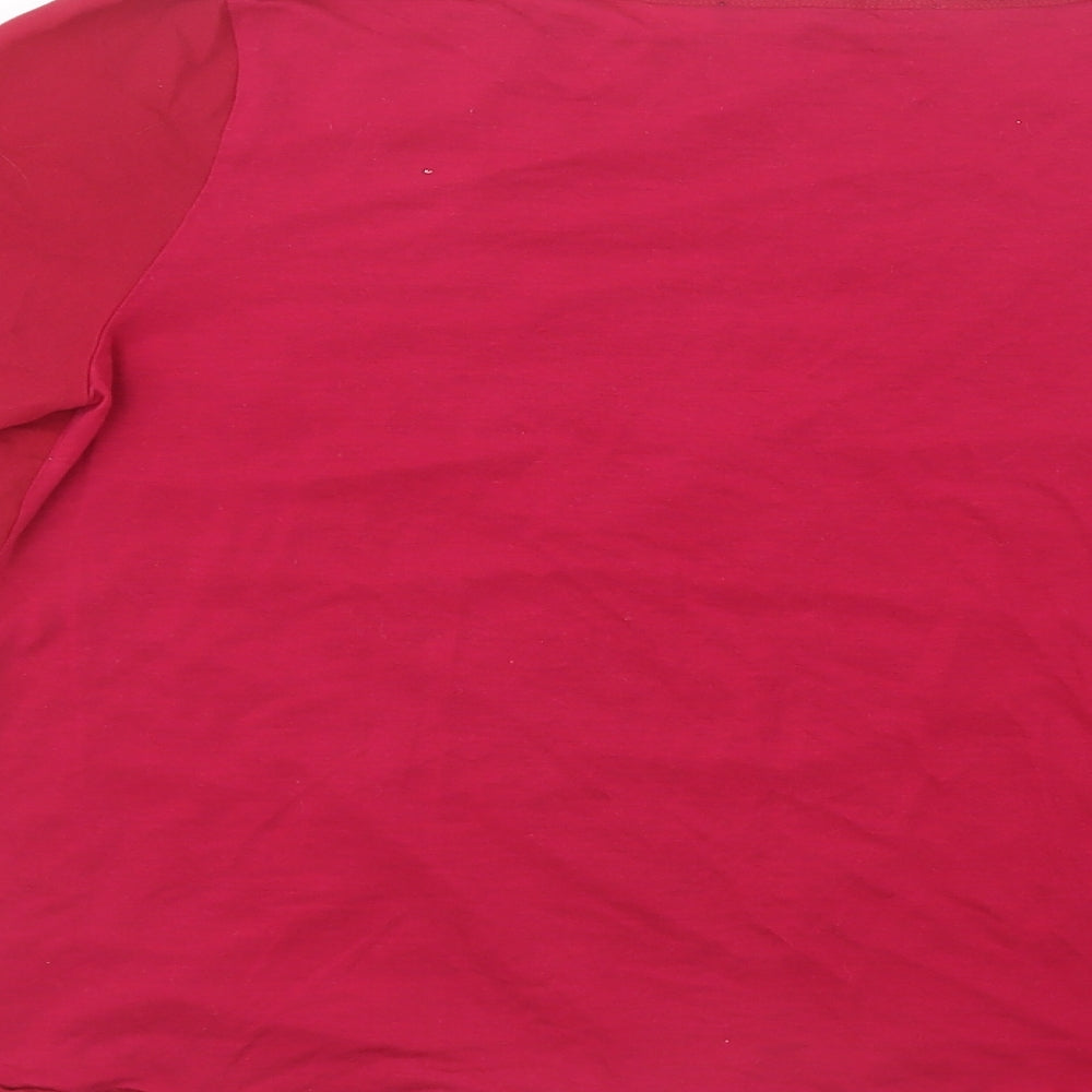 Womens UK Size M French Connection Pink Basic Blouse