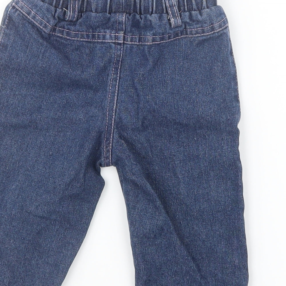 Rockabye Baby Girls Blue Denim Capri Jeans Size 6-9 Months