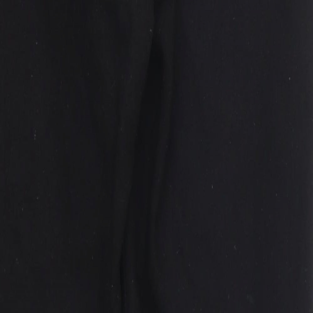 Womens UK Size 6 Denim Wise Regular Fit Skinny Black Jeans