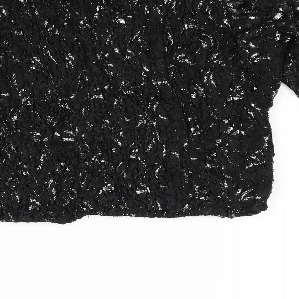 Preworn Womens Black Pullover Jumper Size M