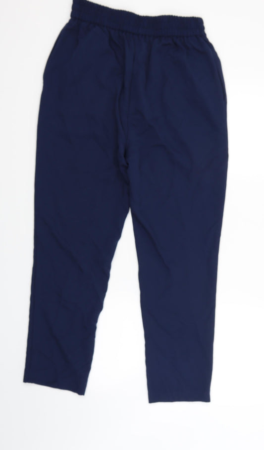 TU Womens Blue Trousers Size 10 L26 in
