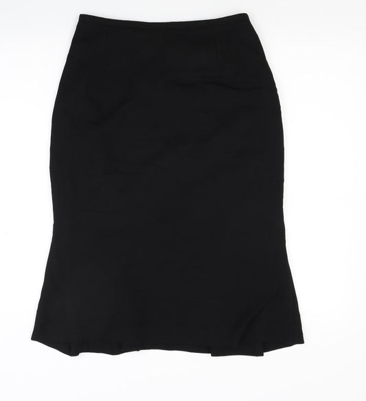 MNG Womens Black   A-Line Skirt Size 12