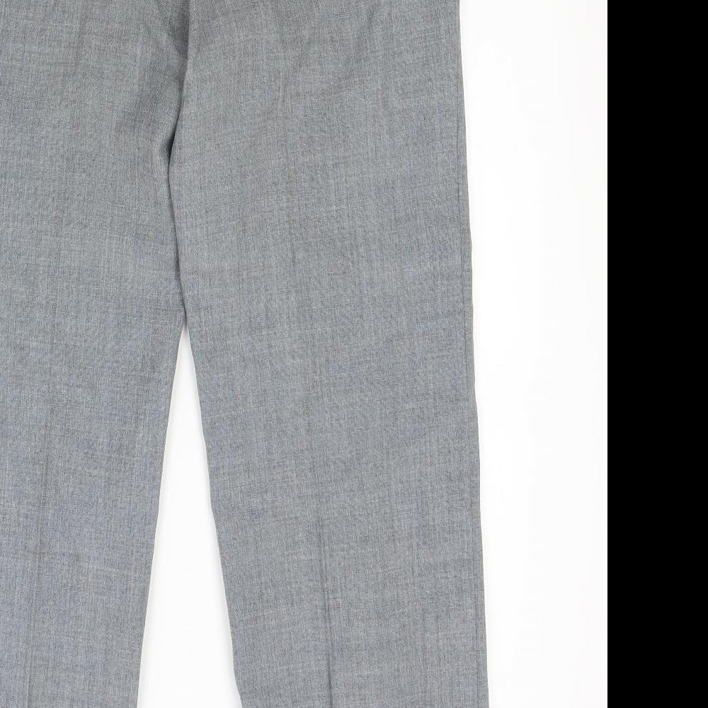 Womens UK Size 32 Marks and Spencer Regular Fit Grey Trousers