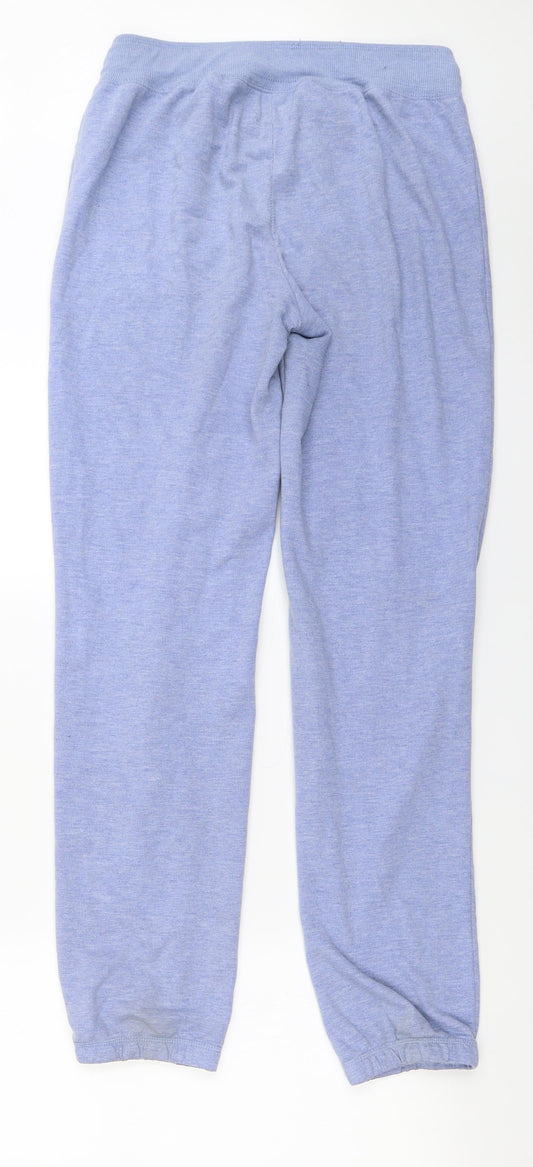 Womens UK Size 12 Preworn Regular Fit Blue Trousers