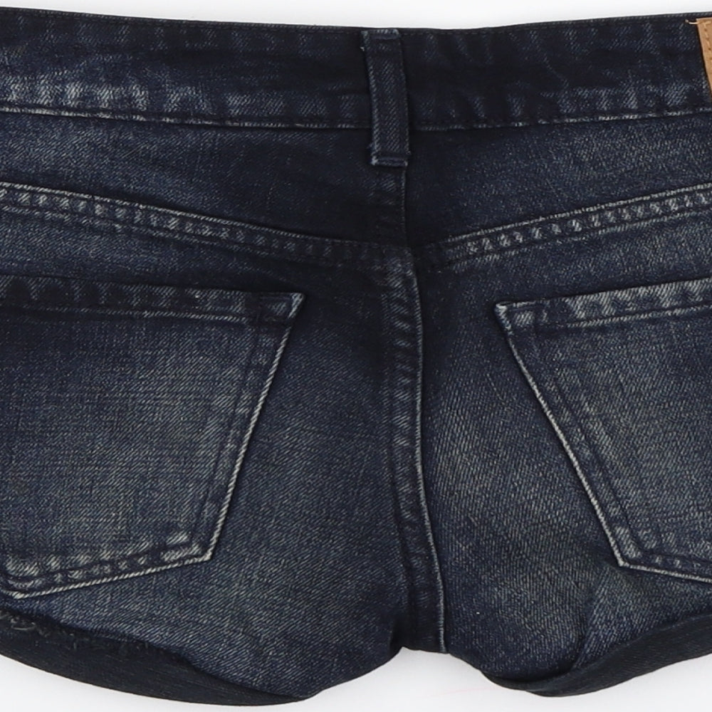 H&M Womens Blue Cut-Off Shorts Size 10