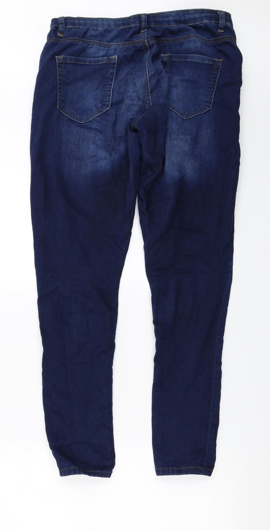 denim co Womens Blue Skinny Jeans Size 30 in L27 in