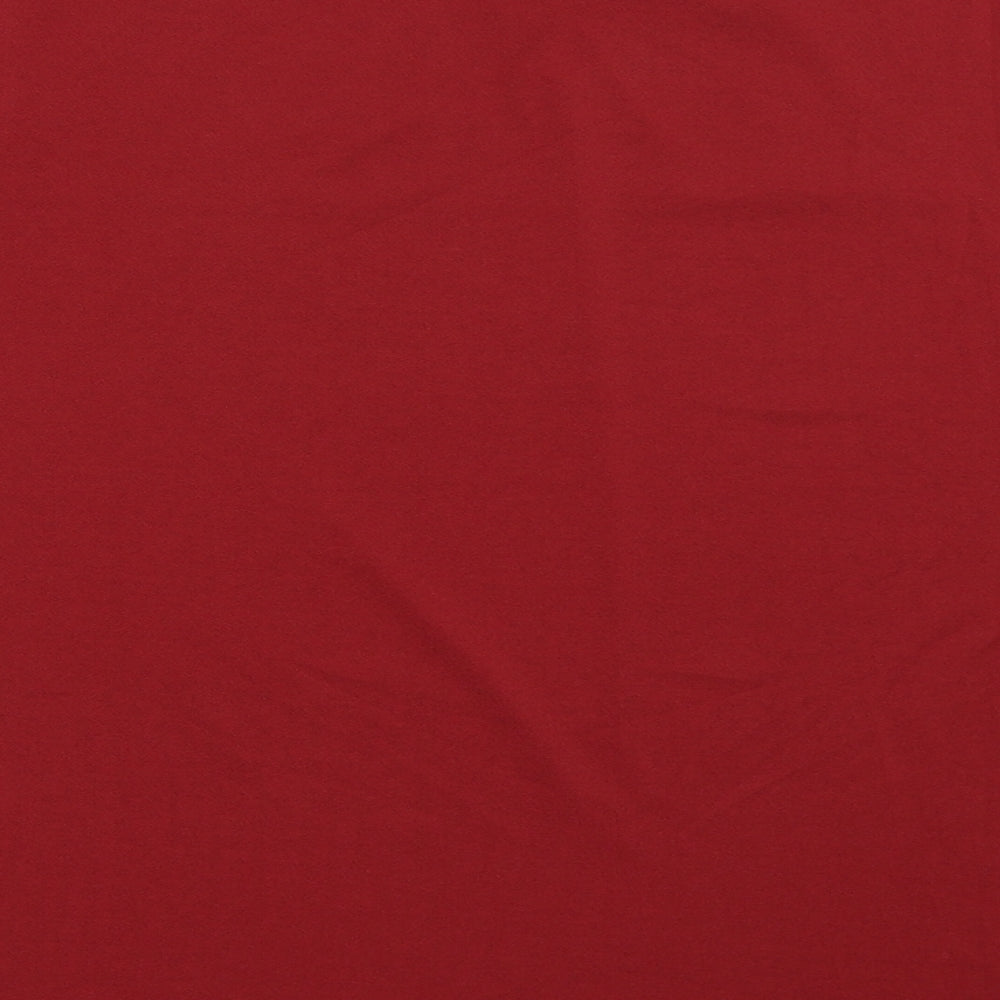 Womens UK Size L H&M Red Basic T-Shirt