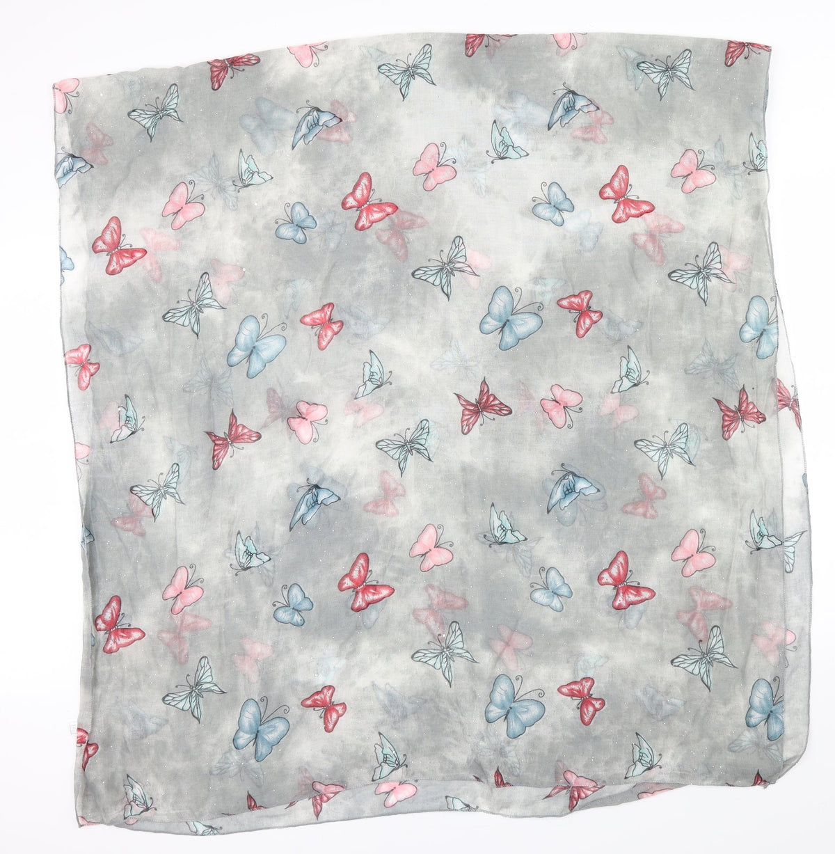 Preworn Womens Multicoloured Scarf - butterfly