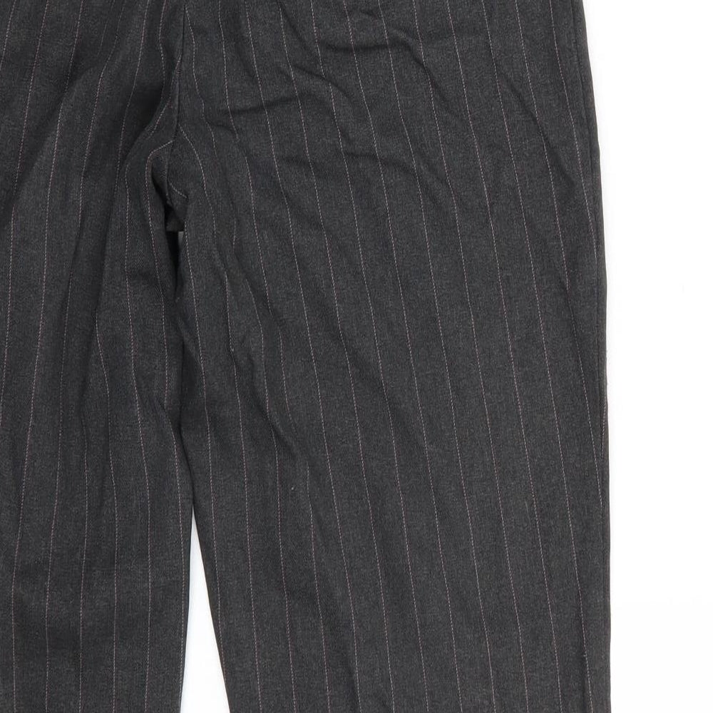 Womens UK Size 12 Marks and Spencer Regular Fit Grey Trousers
