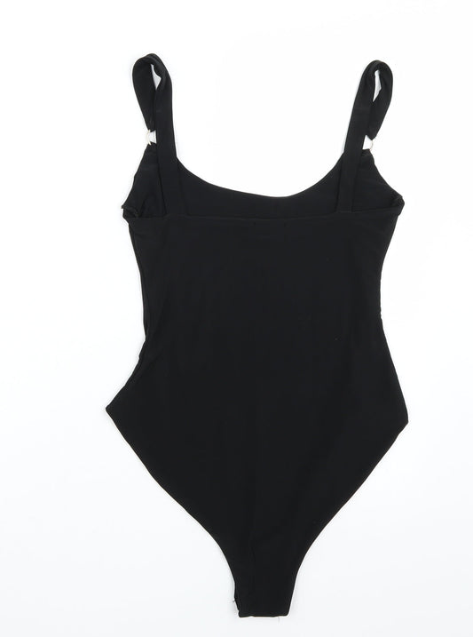 Pretty little thing Womens Black   Bodysuit One-Piece Size 12