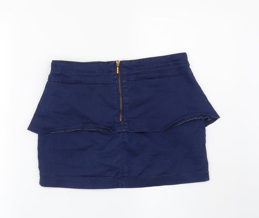 Bershka Womens Blue   Mini Skirt Size M
