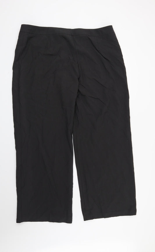 Womens UK Size 20 Marks and Spencer Regular Fit Grey Trousers