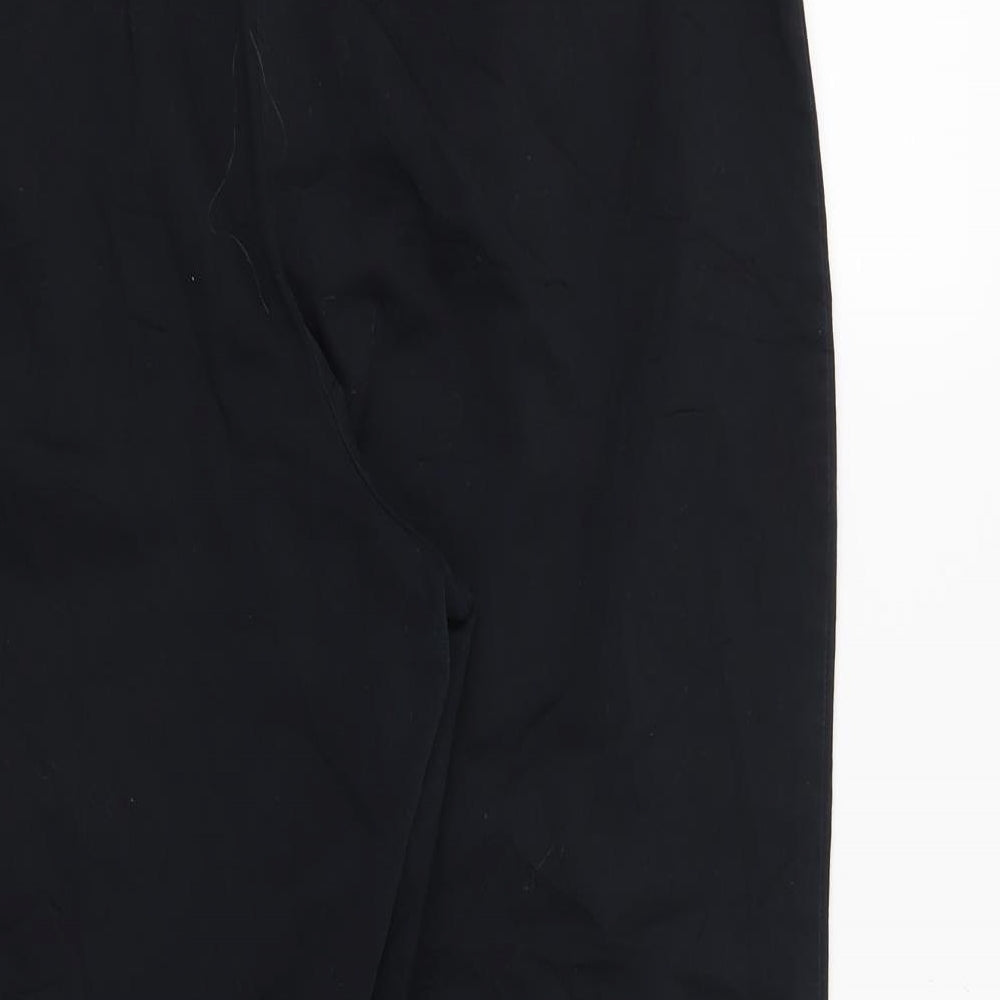Womens UK Size 16 Marks and Spencer Regular Fit Chino Blue Trousers