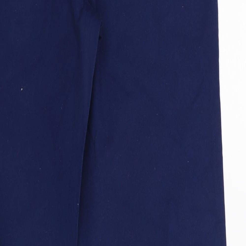 FOREVER 21 Womens Blue Chino Trousers Size 26 in L30 in