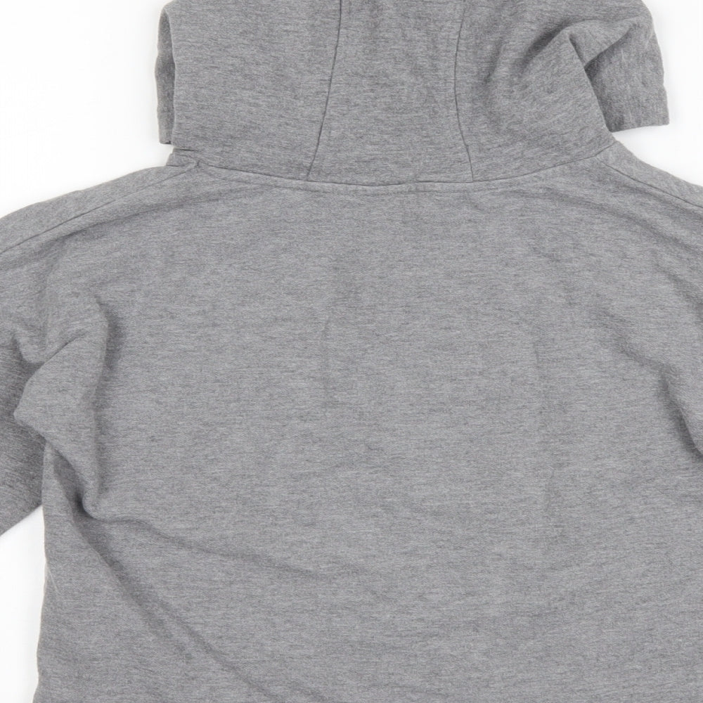 F&F Girls Grey Camouflage Pullover Hoodie Size 9-10 Years