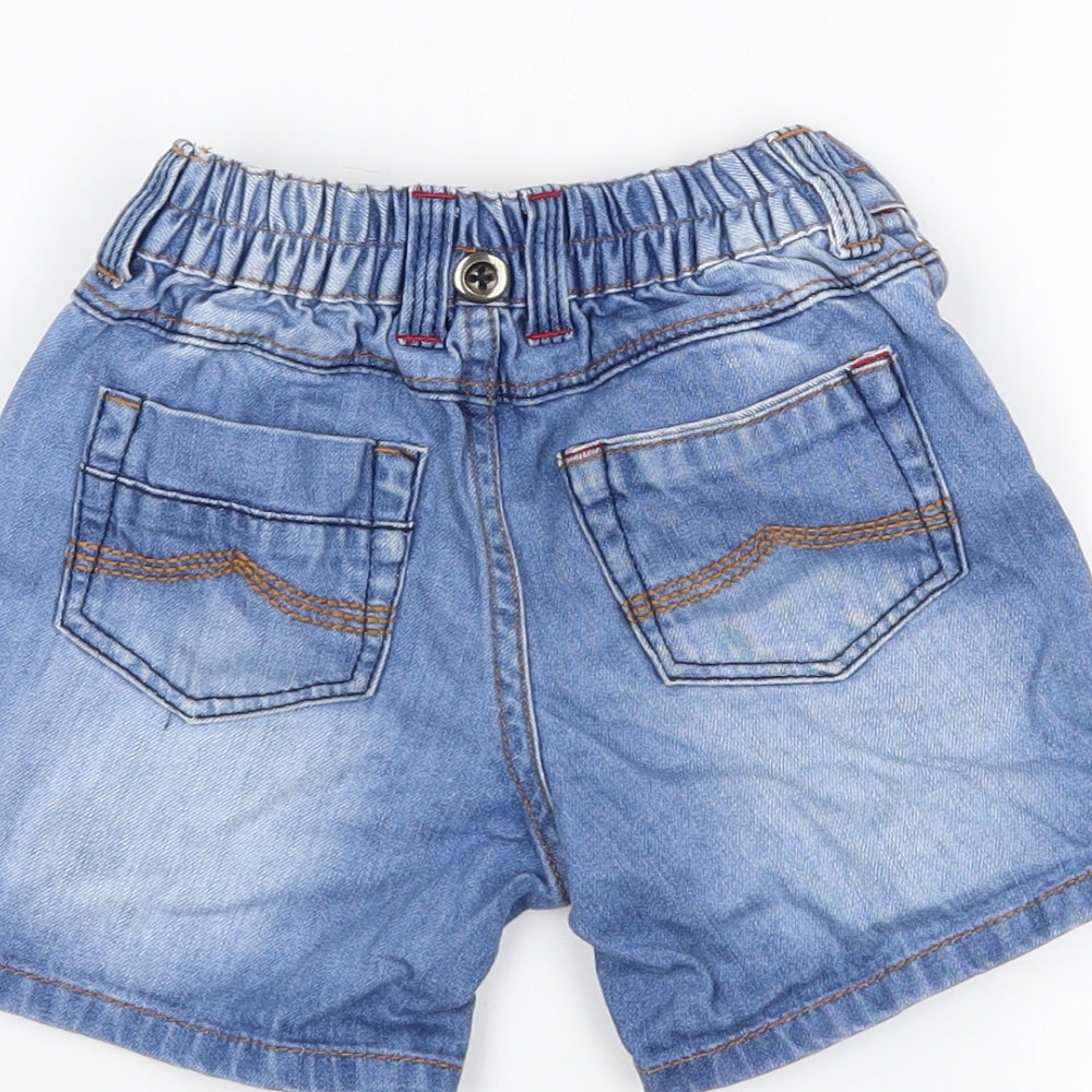 DenimCo Boys Blue Denim Cropped Jeans Size 18-24 Months