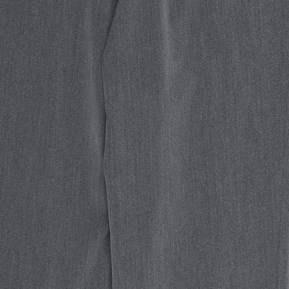BM Womens Grey Trousers Size 16 L25 in