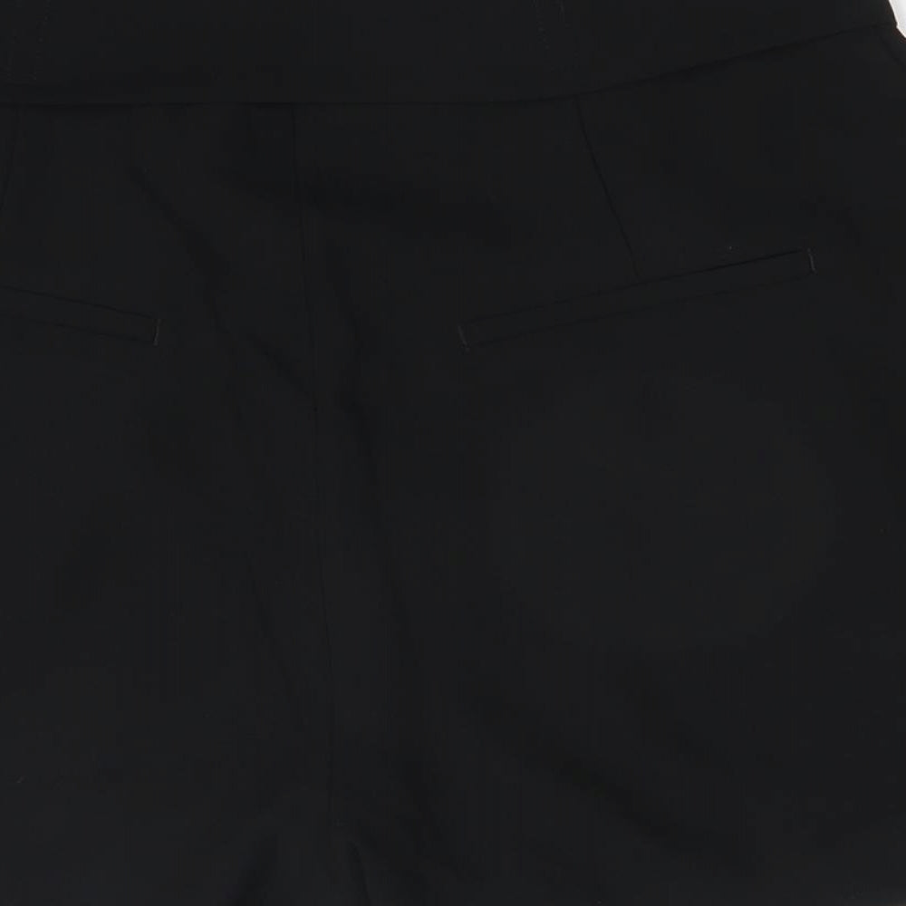 H&M Womens Black Paperbag Shorts Size 42