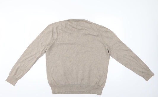 Gap Mens Beige Pullover Jumper Size L