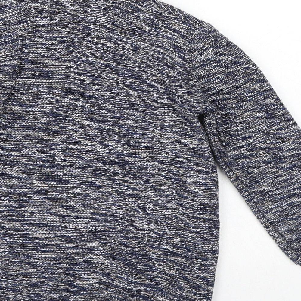 Next Girls Blue Pullover Jumper Size 7 Years