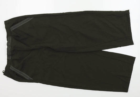 Womens UK Size 14 Bonmarché Regular Fit Green Trousers