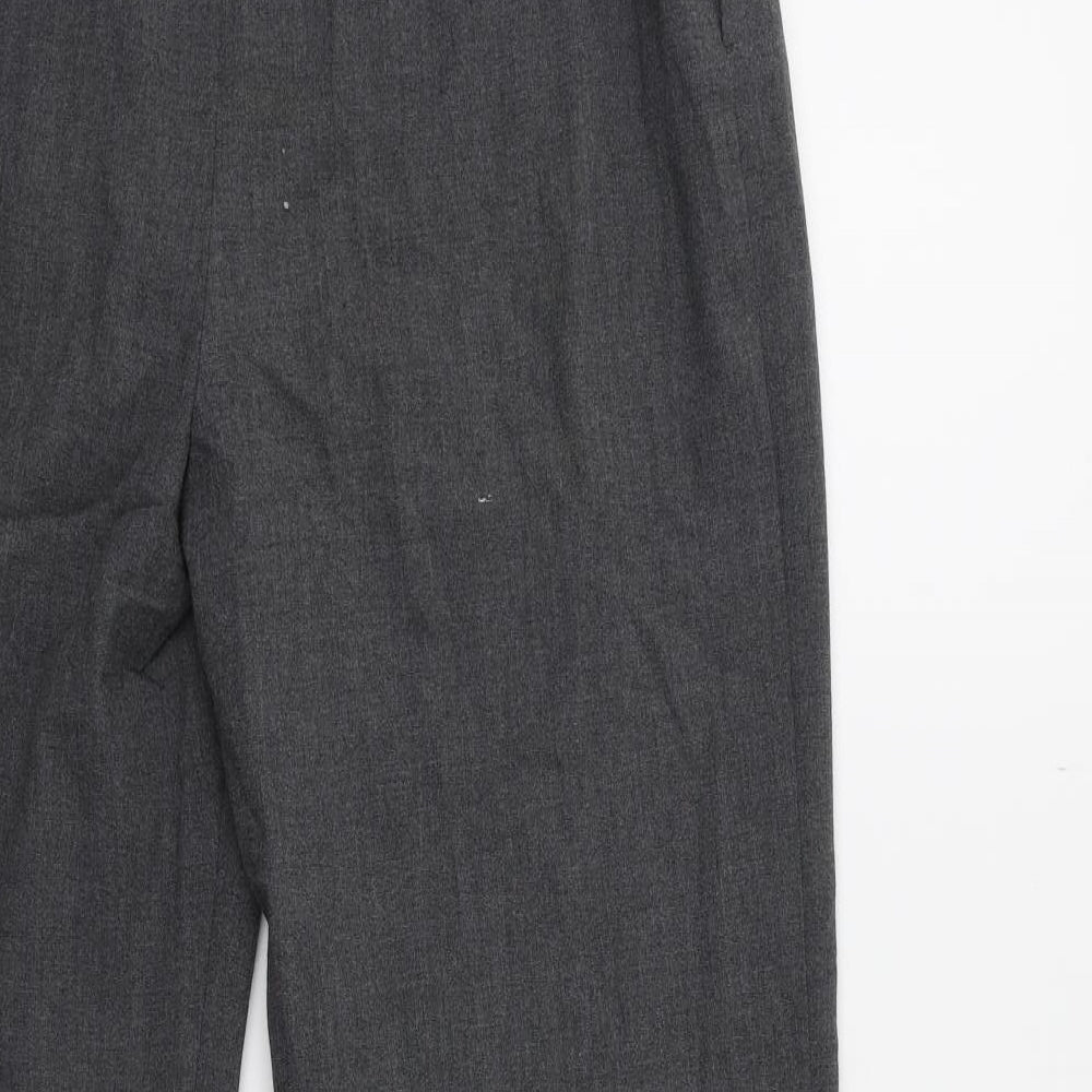 Womens UK Size 14 Yessica Regular Fit Grey Trousers