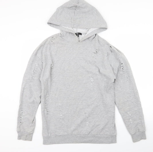 Missguided Womens Grey Pullover Jumper Size 6