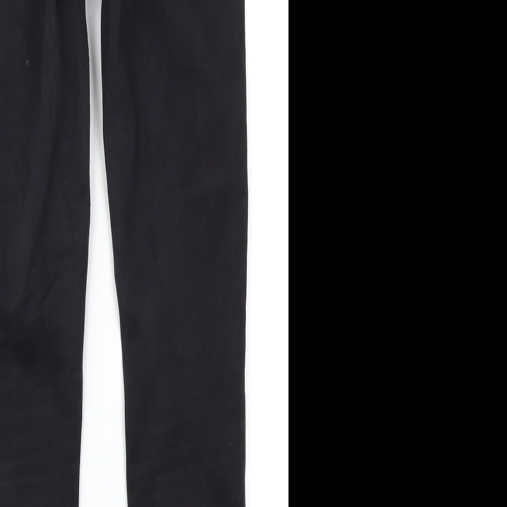 Denim Co Womens Black Denim Skinny Jeans Size 10 L25 in