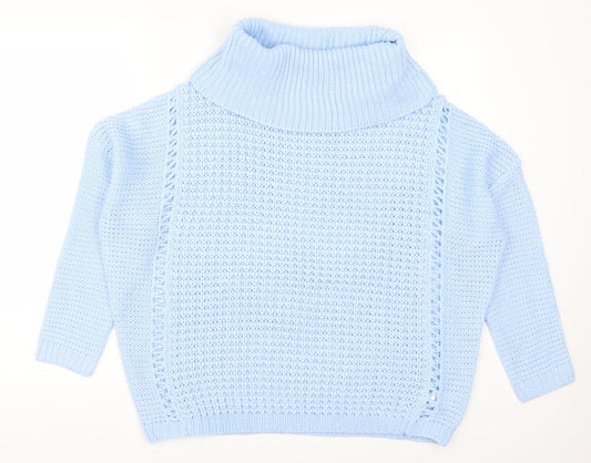 Pep & Co Womens Blue Pullover Jumper Size 16