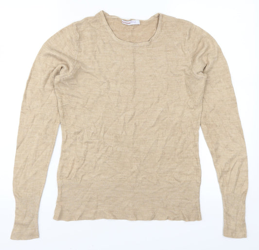 Papaya Womens Beige Pullover Jumper Size 12