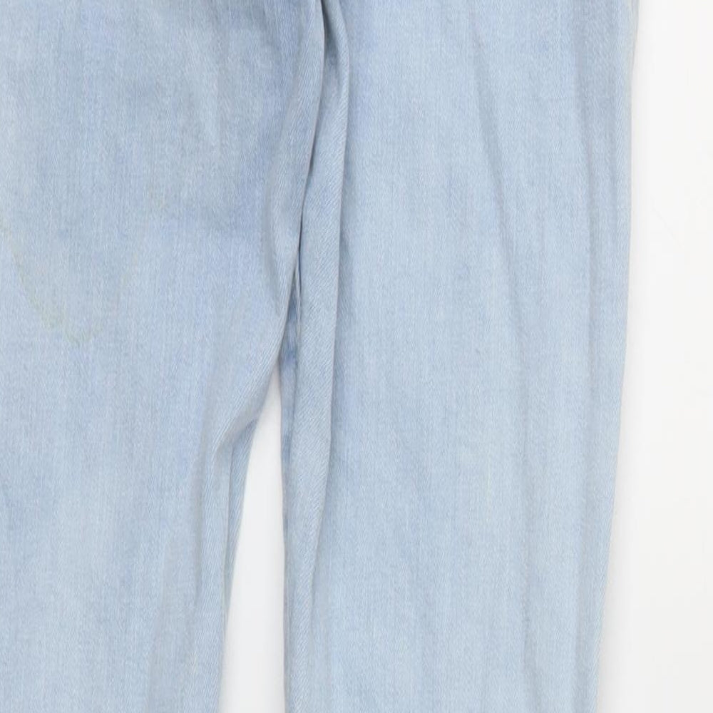 Denim & Co. Womens Blue Skinny Jeans Size 4 L28 in