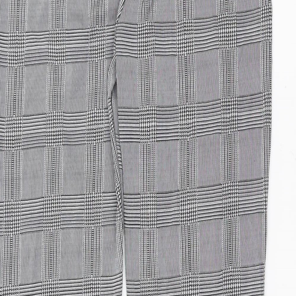 Womens UK Size XL Preworn Extra-Slim Fit Grey Trousers