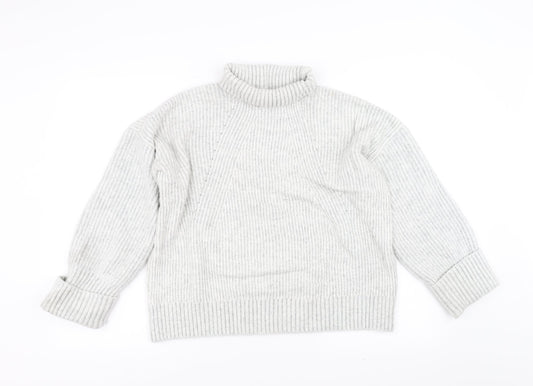 Topshop Womens Grey Pullover Jumper Size S