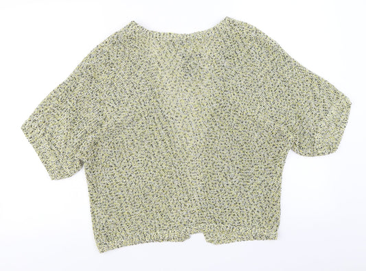 Atmosphere Womens Yellow Cardigan Jumper Size M