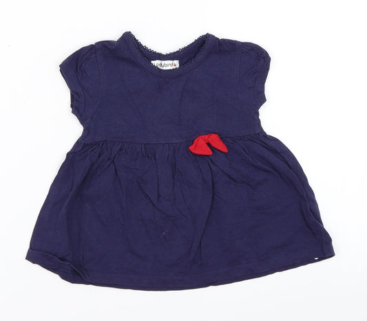Ladybird Girls Blue Skater Dress Size 18-24 Months