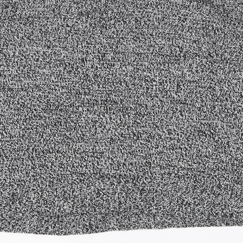 Divided Womens Grey Pullover Jumper Size M